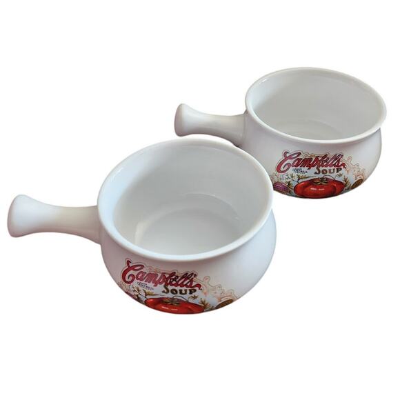 Campbell's Soup One Handle Ceramic 18oz Mug Set of 2 - Picture 2 of 9